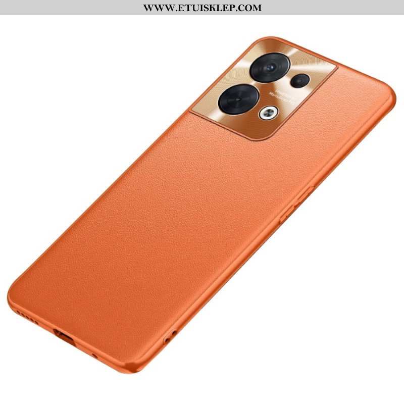 Etui do Oppo Reno 8 Wysokiej Jakości Sztuczna Skóra